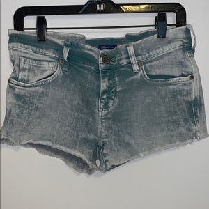 Distressed Jean Shorts by Mavi Jeans